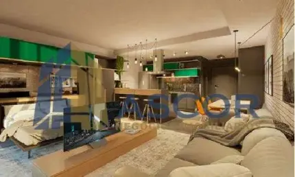 Apartamento com 1 quarto à venda na rua professor simão josé hess, --, trindade, florianópolis, 43 m2 por r$ 852.000