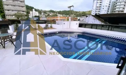 Apartamento com 3 quartos à venda na rua desembargador urbano salles, --, centro, florianópolis, 156 m2 por r$ 1.390.000