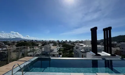 Apartamento com 1 quarto à venda na avenida dos dourados, --, jurerê internacional, florianópolis, 50 m2 por r$ 950.000
