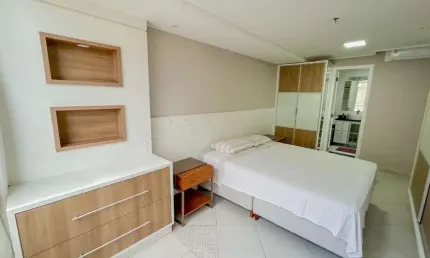Apartamento com 3 quartos para alugar na Rua das Algas, --, Jurerê, Florianópolis, 133 m2 por R$ 10.500