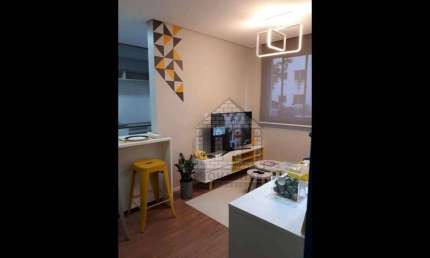 Apartamento com 1 dormitório à venda no Campo Limpo (Zona Sul)