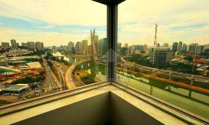 Sala comercial para alugar na Rua Francisco Tramontano, --, Real Parque, São Paulo