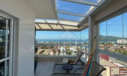 Linda cobertura com 3 quartos à venda na vila clais em bertioga/sp
