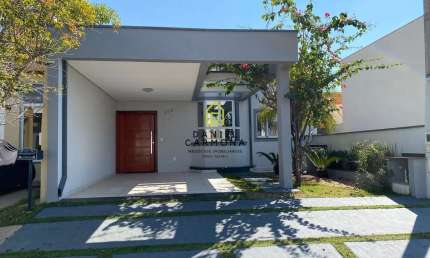 Linda Casa Térrea  03 Dorm/01 Suíte - Montreal Residence -Indaiatuba/SP