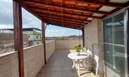 Cobertura com dois quartos para venda em Nova Era, Juiz de Fora, MG