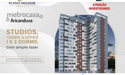Apartamento à venda próximo ao shopping aricanduva com 1 e 2 dormitórios, sala 2 ambientes com sacada com 28,21m² à 36,31m² - venha escolher o seu!  - ap1763