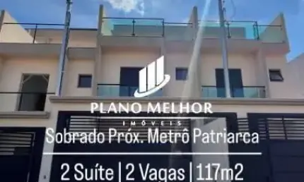 Sobrado para venda no bairro vila santa teresa (zona leste), 2 dorm, 2 suíte, 2 vagas, 117 m - so1743