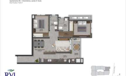 Apartamento com 2 quartos à venda na Rua Lauro Linhares, 1815, Trindade, Florianópolis
