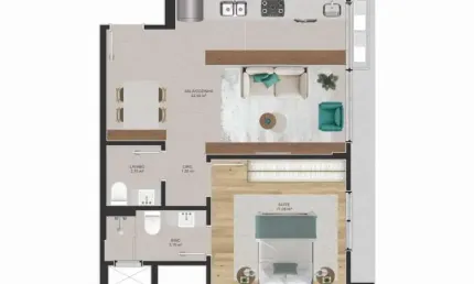 Apartamento com 1 quarto à venda na Rua José Boiteux, 155, Centro, Florianópolis