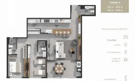 Apartamento com 2 quartos à venda na Rua Marcílio Dias, 7, Estreito, Florianópolis