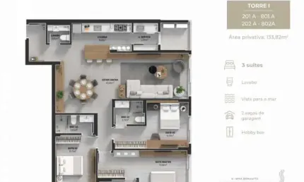 Apartamento com 3 quartos à venda na Rua Marcílio Dias, 7, Estreito, Florianópolis