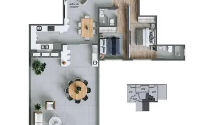 Apartamento com 2 quartos à venda na Rua Allan Kardec, 120, Agronômica, Florianópolis