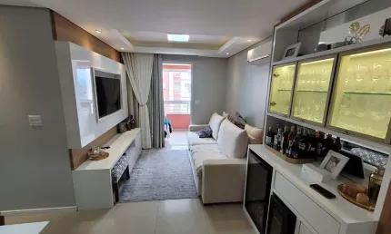 Apartamento com 2 quartos à venda na Rua Francisco Pedro Machado, 555, Barreiros, São José