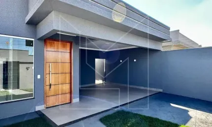 Casa para Venda em Caldas Novas, Jardim Serrano, 3 dormitórios, 1 suíte, 2 banheiros, 2 vagas