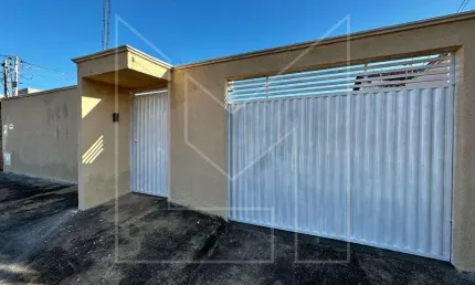 Casa para Venda em Morrinhos, Jardim Vera Cruz, 3 dormitórios, 1 suíte, 2 banheiros, 3 vagas