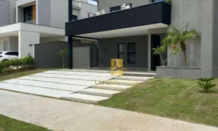 Sobrado moderno, com piscina privativa, 3 suítes à venda, 355 m² por r$ 3.500.000 - condomínio residencial alphaville ii - são josé dos campos/sp