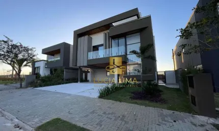 Sobrado dos sonhos com vista incrível, 5 suítes à venda, 435 m² por r$ 4.350.000 - condomínio residencial alphaville i - são josé dos campos/sp