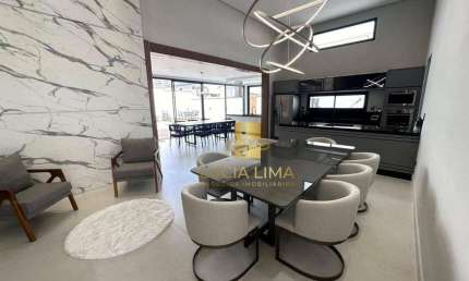 Casa LUXUOSA com PISCINA,  4 SUÍTES à venda, 300 m² por R$ 3.200.000 - Condomínio Residencial Colinas do Paratehy - São José dos Campos/SP