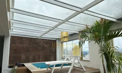 Cobertura ESPETACULAR VISTA MAGNÍFICA, com 3 dormitórios à venda, 182 m² por R$ 1.700.000 - Vila Ema - São José dos Campos/SP