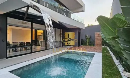 Sobrado VISTA PANORÂMICA,  com 4 SUÍTES à venda, 430 m² por R$ 4.350.000 - Condomínio Residencial Alphaville I - São José dos Campos/SP