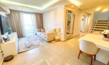 Cobertura LUXUOSA VISTA EXCLUSIVA,  com 3 dormitórios à venda, 218 m² por R$ 1.780.000 - Floradas de São José - São José dos Campos/SP