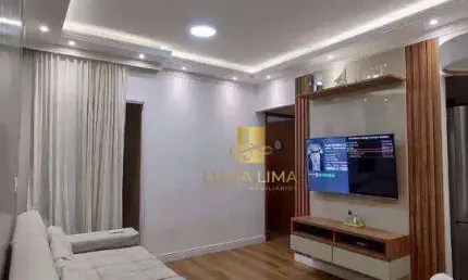 Apartamento de CINEMA no JARDIM AMÉRICA,  com 2 dormitórios à venda, 53 m² por R$ 429.000 - São José dos Campos/SP