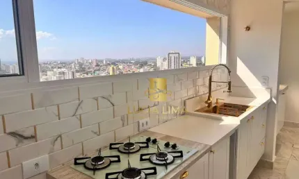 Apartamento luxuoso todo mobiliado, com 3 dormitórios à venda, 128 m² por r$ 970.000 - vila adyana - são josé dos campos/sp