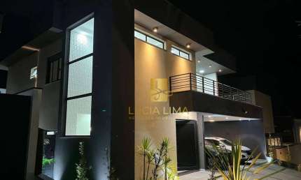 Sobrado de CINEMA, com VISTA INCRÍVEL,  4 dormitórios à venda, 388 m² por R$ 3.200.000 - Condomínio Residencial Monaco - São José dos Campos/SP