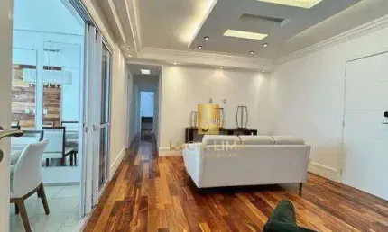 Apartamento LUXUOSO no PÁTIO,  com 4 dormitórios à venda, 125 m² por R$ 1.550.000 - Jardim Aquarius - São José dos Campos/SP