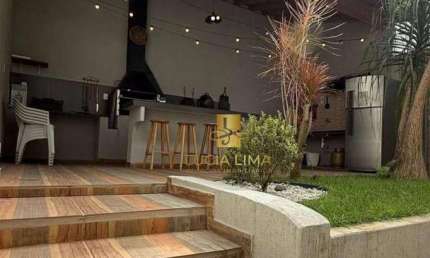 Sobrado dos SONHOS, com ESPAÇO GOURMET, 3 dormitórios à venda, 180 m² por R$ 899.000 - Villa Branca - Jacareí/SP