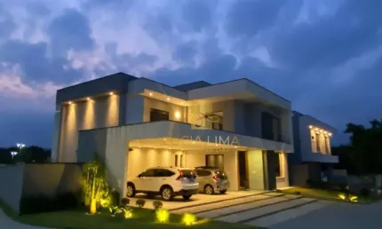 Sobrado LUXUOSO com PISCINA para ALUGAR, com 3 dormitórios  411 m² por R$ 18.000/mês - Colinas do Paratehy Norte - São José dos Campos/SP