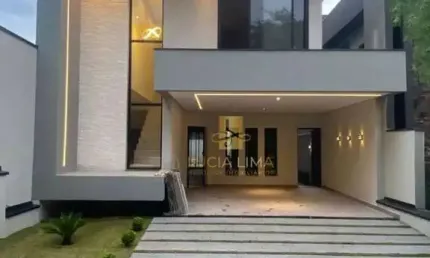 Sobrado no CONDOMÍNIO BOSQUE DOS MANACÁS,  3 dormitórios à venda, 207 m² por R$ 1.330.000 - Jacareí/SP