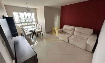 Apartamento INCRÍVEL para ALUGAR todo MOBILIADO, com 3 dormitórios, 75 m² por R$ 3.900/mês - Jardim das Colinas - São José dos Campos/SP