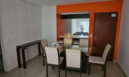 Apartamento INCRÍVEL para ALUGAR MOBILIADO no PARQUE INDUSTRIAL, com 3 dormitórios, 85 m² por R$ 2.950/mês - São José dos Campos/SP