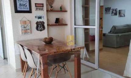 Apartamento MARAVILHOSO para ALUGAR MOBILIADO no JARDIM AQUARIUS, com 2 dormitórios, 84 m² por R$ 4.350/mês - São José dos Campos/SP