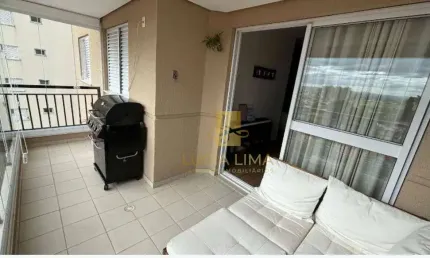 Apartamento VISTA INCRÍVEL PORTEIRA FECHADA no JARDIM ESTORIL, com 3 dormitórios à venda, 97 m² por R$ 780.000 - São José dos Campos/SP