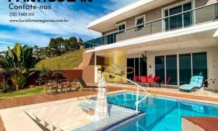 Sobrado LUXUOSO para ALUGAR no MIRANTE DO VALE,   com 4 dormitórios, 356 m² por R$ 11.0000/mês - Jacareí/SP