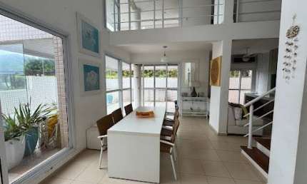 Apartamento com 3 dormitórios para alugar, 112 m² por R$ 7.000,00 - Centro - Bertioga/SP
