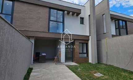 Sobrado Alto Padrão com Terreno - Atuba - 112m² - Frente para Rua