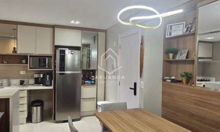 Apartamento 2 Quartos Mobiliado - Condominio Clube Mood - Bacacheri