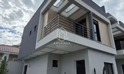 Casa em condomínio no bacacheri - triplex - 129m² - não geminada
