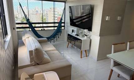 Lindo apartamento a 150 metros da Avenida Boa Viagem, 3 quartos,