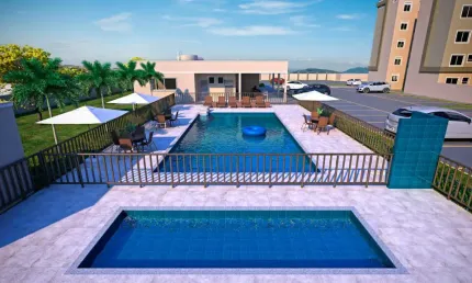 Lindo Apartamento 2 quartos -Condominio Vista do Jatobas- Planalto
