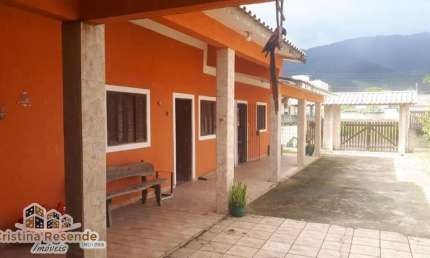 Casa em condomínio fechado com 4 quartos à venda no Jaraguá, Caraguatatuba , 250 m2 por R$ 280.000