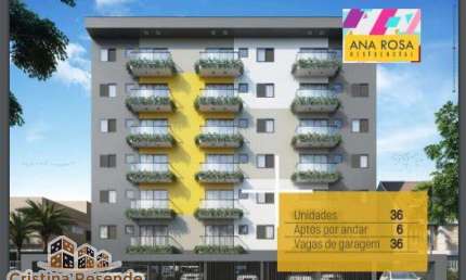 Apartamento com 1 quarto à venda na Rua Joaquim Aurélio Nabuco de Araújo, Praia Aruan, Caraguatatuba por R$ 248.855