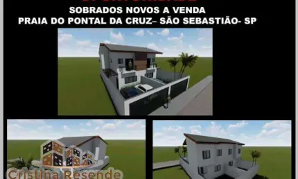 Casa com 3 quartos à venda no pontal da cruz, são sebastião , 104 m2 por r$ 690.000
