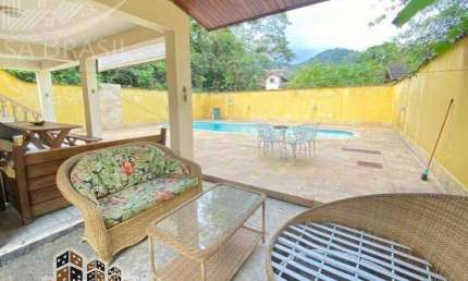 Casa em condomínio fechado com 5 quartos à venda no Massaguaçu, Caraguatatuba , 1100 m2 por R$ 1.850.000