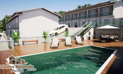 Casa em condomínio fechado com 2 quartos à venda no Capricórnio I, Caraguatatuba , 72 m2 por R$ 430.000