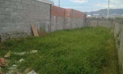 Terreno à venda no balneário dos golfinhos, caraguatatuba , 150 m2 por r$ 140.000
