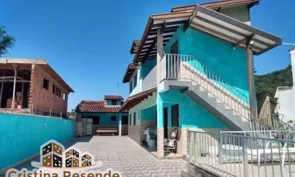 Casa com 6 quartos à venda no massaguaçu, caraguatatuba , 340 m2 por r$ 800.000